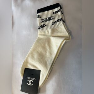 Designer Like Men's Socks in Ivory and Black